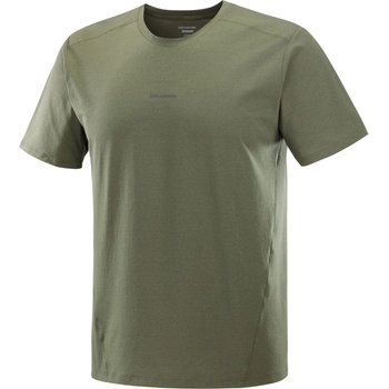 Salomon Trackline SS Tee Размер: M / Цвят: зелен