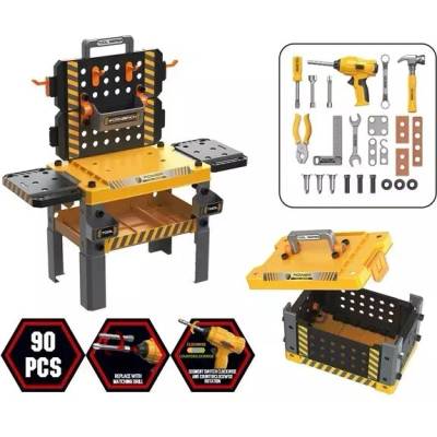 Man Yuk Toys Работна маса с инструменти - комплект от 90 части (t050)