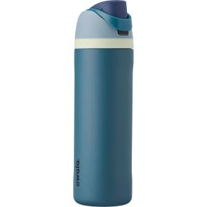owala FreeSip Insulated Stainless Steel Drinking Bottle with Straw, 710ml - BPA Free, Ideal for Sports, Fitness, Outdoor and Travel, Denim - C06060 (C06060)
