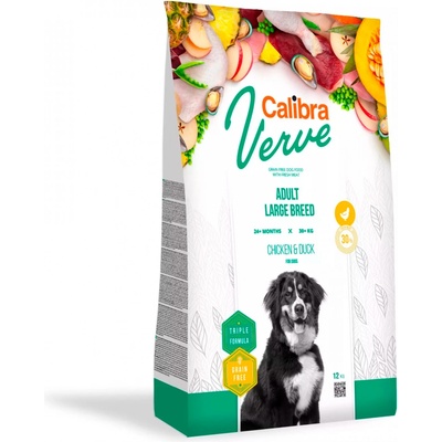Calibra Dog Verve GF Adult Large Chicken & Duck 12 kg
