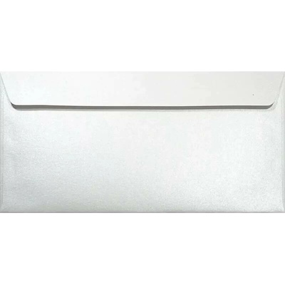 NETUNO Obálka DL metalická Majestic Marble White bílá