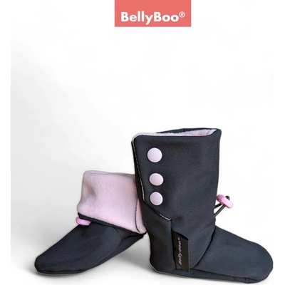 BellyBoo capáčky All Black růžové