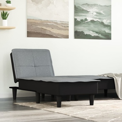VidaXL textil světle šedá 352840 – Zboží Dáma
