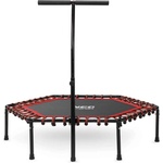 Neo-Sport Фитнес батут с дръжка 127 см - червен, черен (1104)