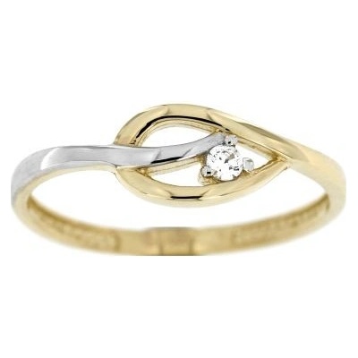Zlatnictví U Kostela dámský zlatý prsten se zirkonem 329ž