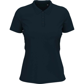 Stedman stretch polo st9740 / Дамска еластична поло тениска - марина синьо m (st9740mabm)