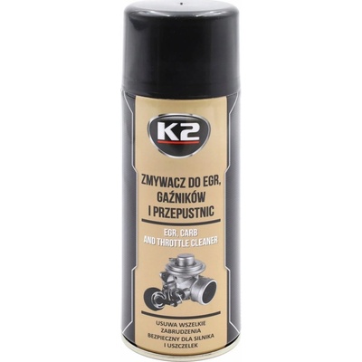 K2 ČISTIČ VENTILŮ, KARBURÁTORŮ 400ml – Sleviste.cz