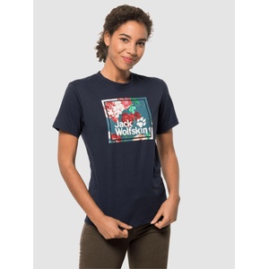 Jack Wolfskin Тениска flower logo t w - sportdepot - 27,97 лв