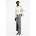 AllSaints Дънкова пола AllSaints NOIR MAXI (W023RB)