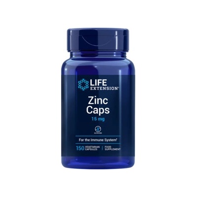 Life Extension Zinc Caps 15 mg 150 vege kapsúl