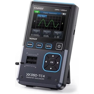 Fnirsi dso-tc4 Ръчен дигитален осцилоскоп, тестер за транзистори, генератор на сигнали 3в1, 2, 4" дисплей, (dso-tc4)
