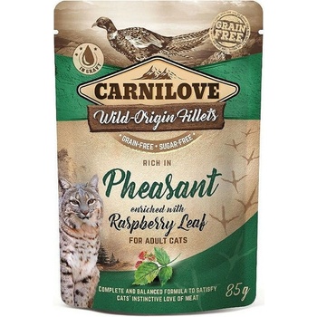 Carnilove Rich in Pheasant Enriched with Raspberry Leaves 24 x 85 g