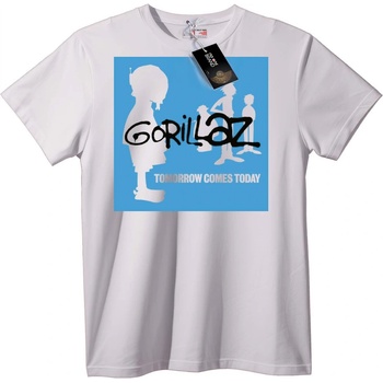NOONEBRAND Тениска Gorillaz утре идва днес - M, Black