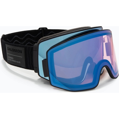 Salomon Маска Salomon Sentry Prime Sigma black/sigma sky blue/sigma light blue