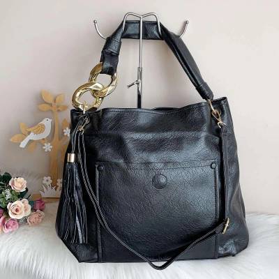 Дамска Черна Чанта - Модел 1036