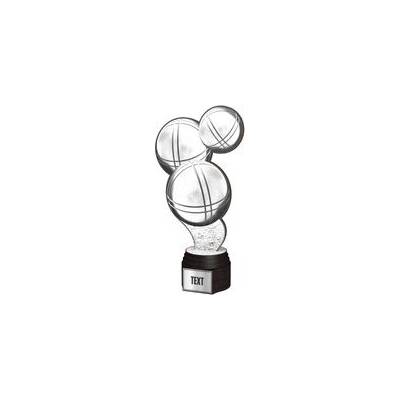 Poháry Bauer Dřevěná trofej ACTCWR122 Petanque
