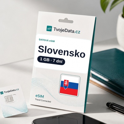 eSIM Slovensko 1 GB / 7 dní