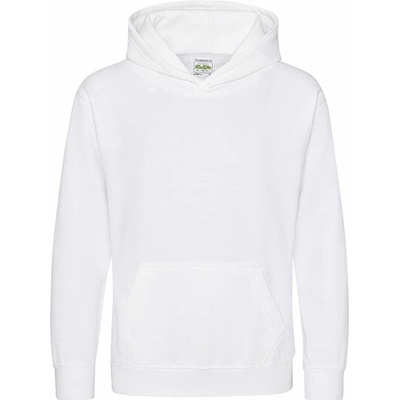 Just Hoods Kids Hoodie Color Arctic White