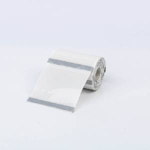 PONY 50x50mm, 140 бр. , за M110 и M120, оригинални самозалепващи етикети, прозрачни (WY5050-140TT)