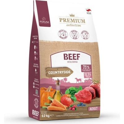 Pokusa Premium Selection Beef Adult 12 kg