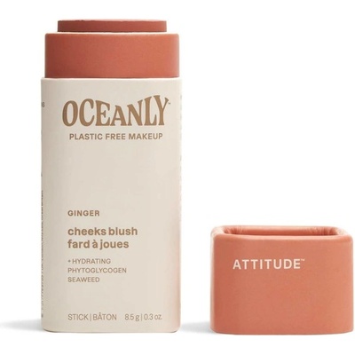 Attitude Oceanly Tuhá krémová tvářenka Ginger 8,5 g