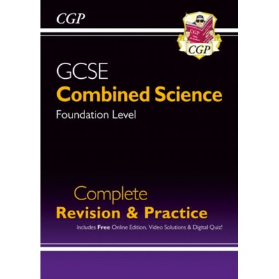 GCSE Combined Science Foundation Complete Revision & Practice w/ Online Ed, Videos & Quizzes - CGP Books