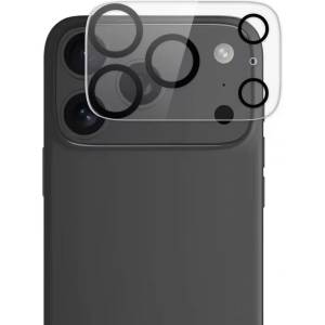  Стъклен протектор Wanlonfeng за камерата на iPhone 17 Pro Max, прозрачен