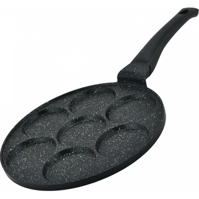 Herzberg HG-CP267HO : pánev na palačinky a lívance 26 cm se 7 formami