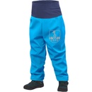 Unuo Batolecí softshellové kalhoty s fleecem Tyrkysová