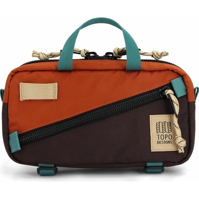 Topo Designs Mini Quick Pack - clay/chocolate