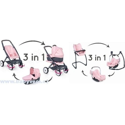 Smoby Sada 7v1 Maxi Cosi & Quinny Powder pink 7v1 – Hledejceny.cz