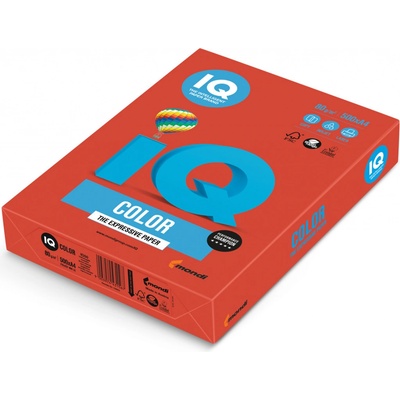 IQ Color A3 80g CO44 červená 500 listů