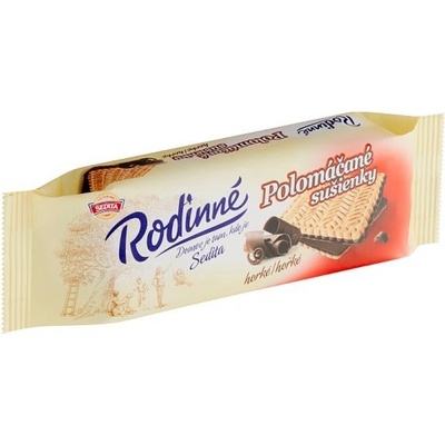 Sedita Rodinné Sušenky polomáčené v kakaové polevě 100 g