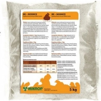 MIKROS Bielkovinový koncentrát Nosnice s gritom 5 kg