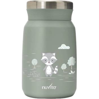 Nuvita Термокутия за храна Nuvita - 500 ml, Sage Green (NU-PPCP0063)