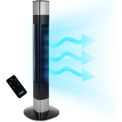 Princess Low-noise tower fan - height 103 cm - 3 modes & 3 speeds - oscillation - controllable via app - 01.358275. 01.001