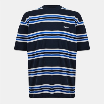 Hugo Тениска Hugo Men's Natinolo 01 Regular Fit T-Shirt - Dark Blue 405