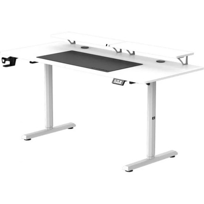 Ultradesk Гейминг бюро Ultradesk - Highlander XXL, 72-117 cm, бяло (UDESK-HGXL-WT)