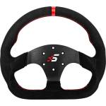 Simagic D-образен волан SIMAGIC без HUB, 325mm, велур. S404 (P-325D (SUEDE))