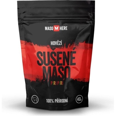 Maso Here Hovězí Piri Piri sušené maso 40 g