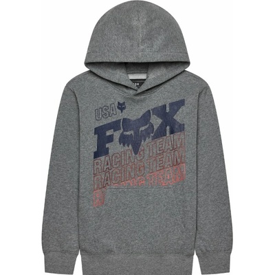 Fox Yth Coldpress Flc Po Heather Graphite