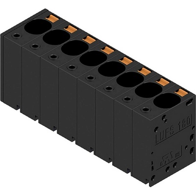 Weidmüller 2492170000 pružinová svorka 16 mm² Pólov 8 čierna 10 ks