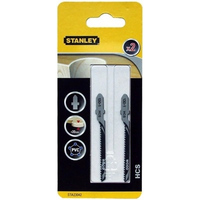 Stanley Pilové listy HCS pro přímočarou pilu do dřeva a jiných materiálů STA23042