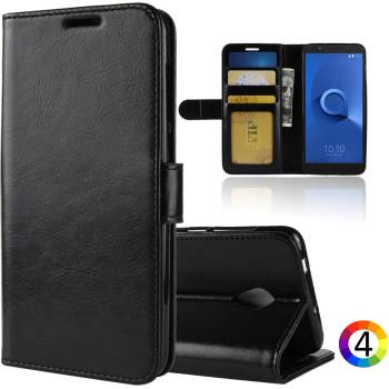 Image 1 of Alcatel 1x Magnetic Wallet Кожен Калъф и Протектор
