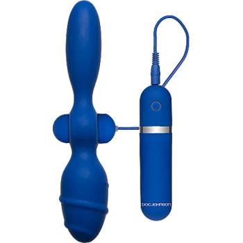 Image 1 of Doc Johnson USA Двустранен анален вибратор "DOUBLE TOOL" 10 x 8 см