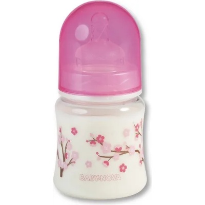 Baby-Nova Бебешко шише Baby Nova - 150 ml, розово (45000)