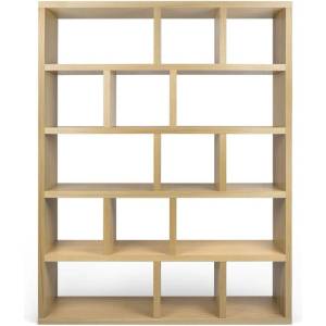 TemaHome Библиотека от декор от дъб естествена 150x198 cm Berlin - TemaHome (9500.316777)