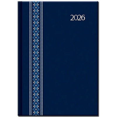 Folk Extra A5 denný 2026 modrý
