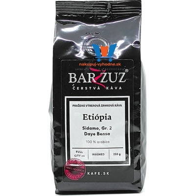 BARZZUZ Etiópia Sidamo Grade 2 250 g