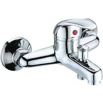 Deplan Смесител едноръкохватков за вана с комплект аксесоари (140408)